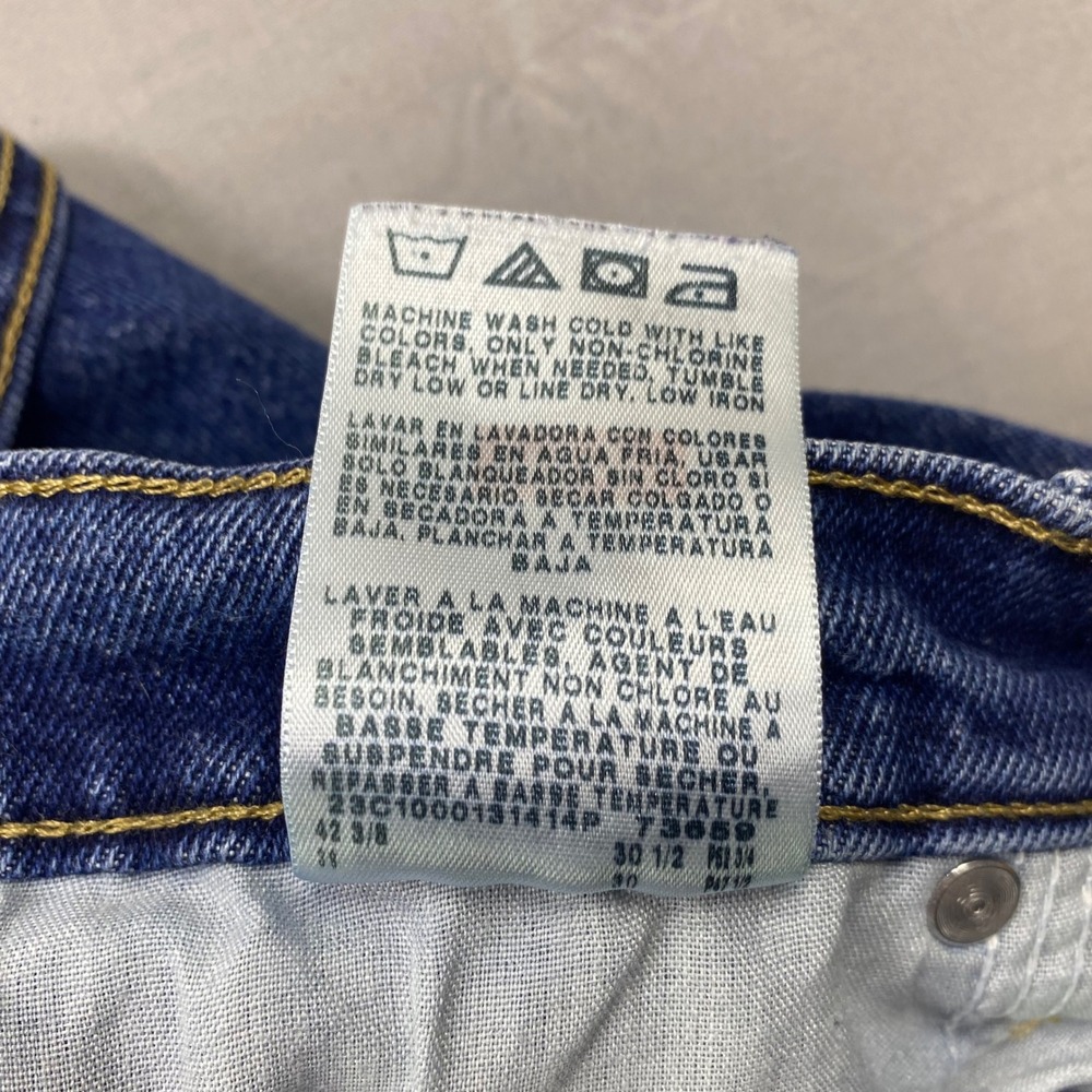 Wrangler Mens Straight Leg Jeans Blue Denim Workwear Rugged Work Tough 38x30 - Picture 6 of 16
